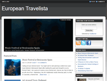 Tablet Screenshot of europeantravelista.com